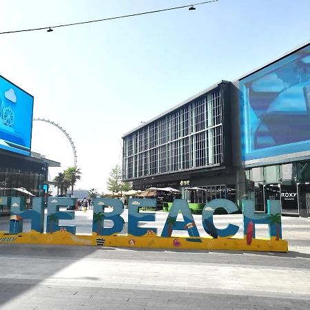Beachfront - Large Studio In Jbr Rimal 4 Apartment Dubai Luaran gambar