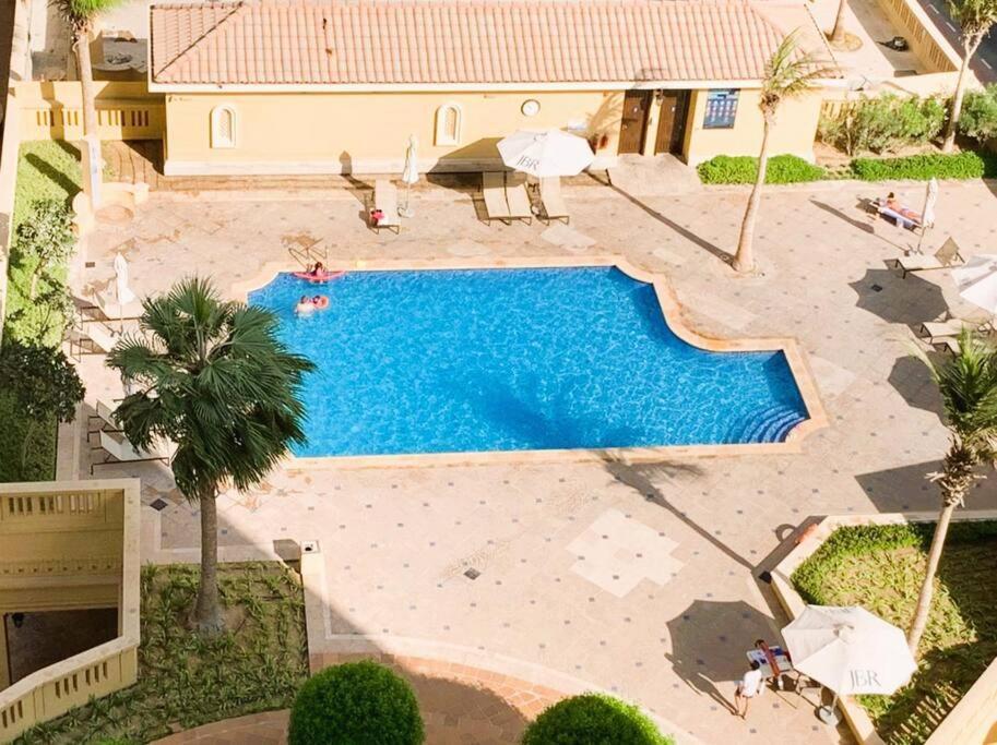 Beachfront - Large Studio In Jbr Rimal 4 Apartment Dubai Luaran gambar