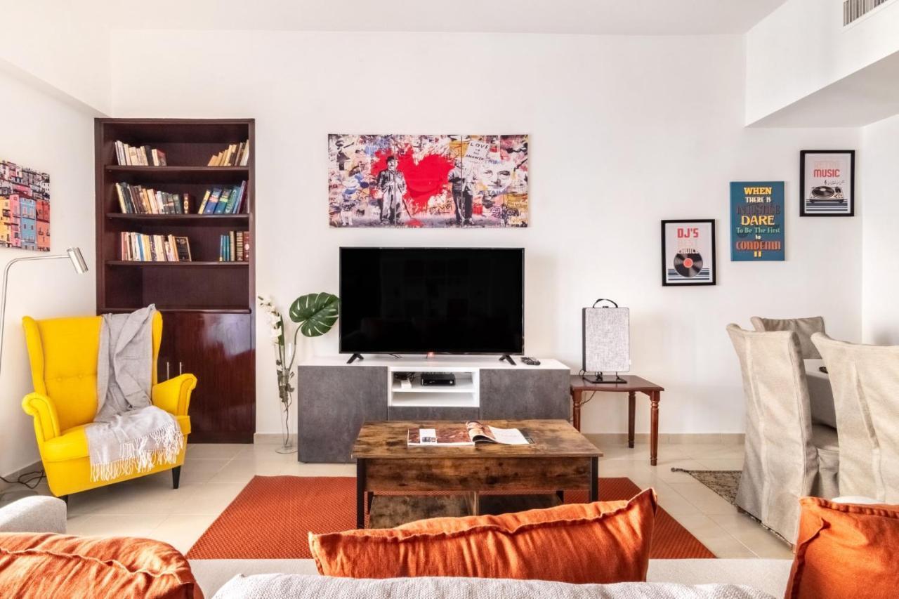 Beachfront - Large Studio In Jbr Rimal 4 Apartment Dubai Luaran gambar