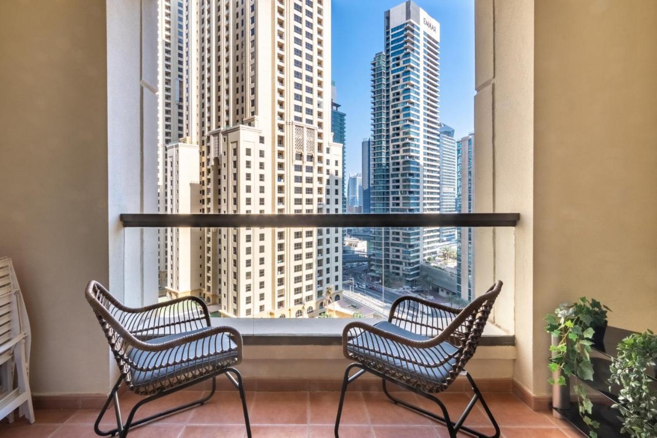 Beachfront - Large Studio In Jbr Rimal 4 Apartment Dubai Luaran gambar
