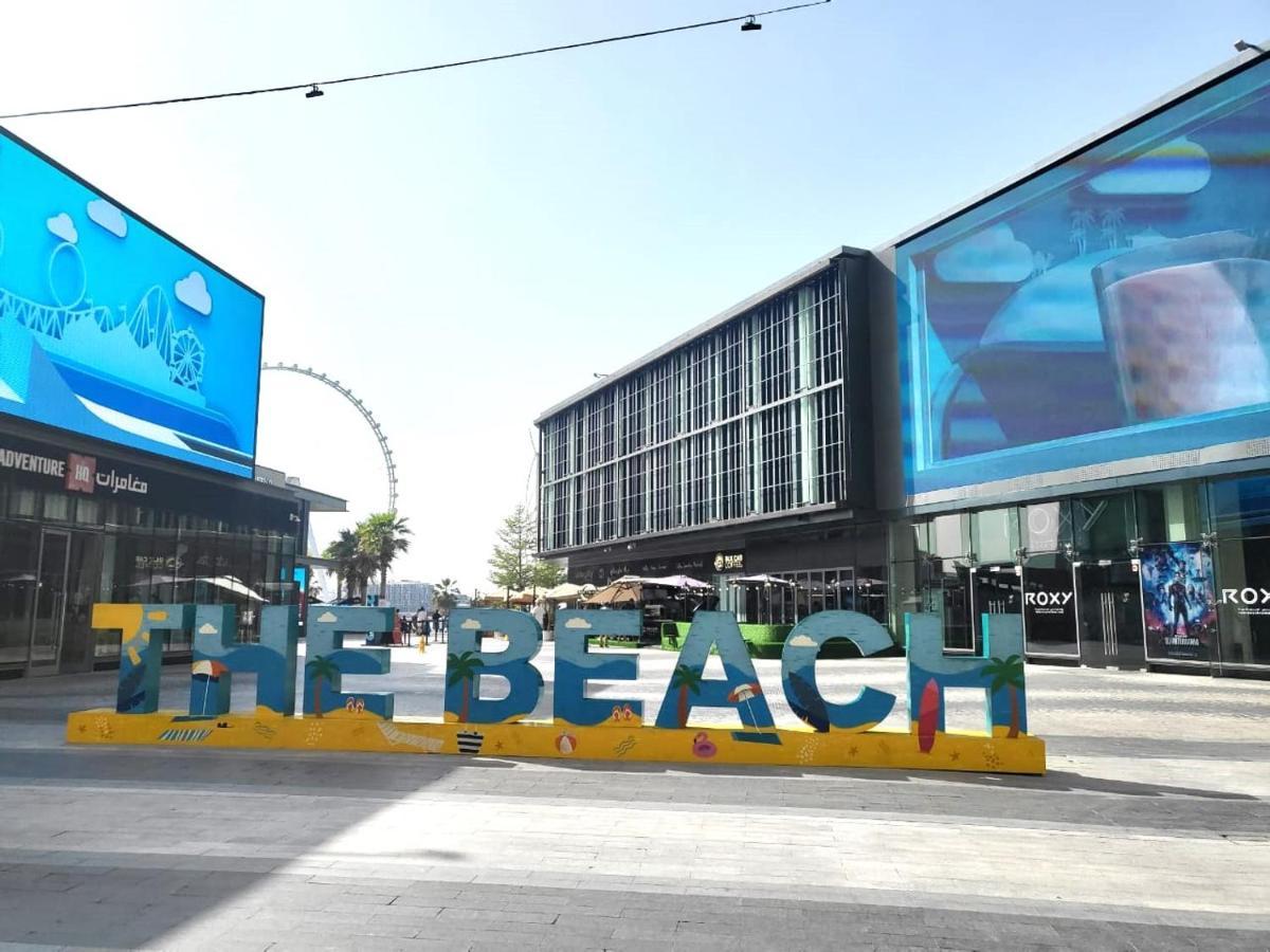 Beachfront - Large Studio In Jbr Rimal 4 Apartment Dubai Luaran gambar